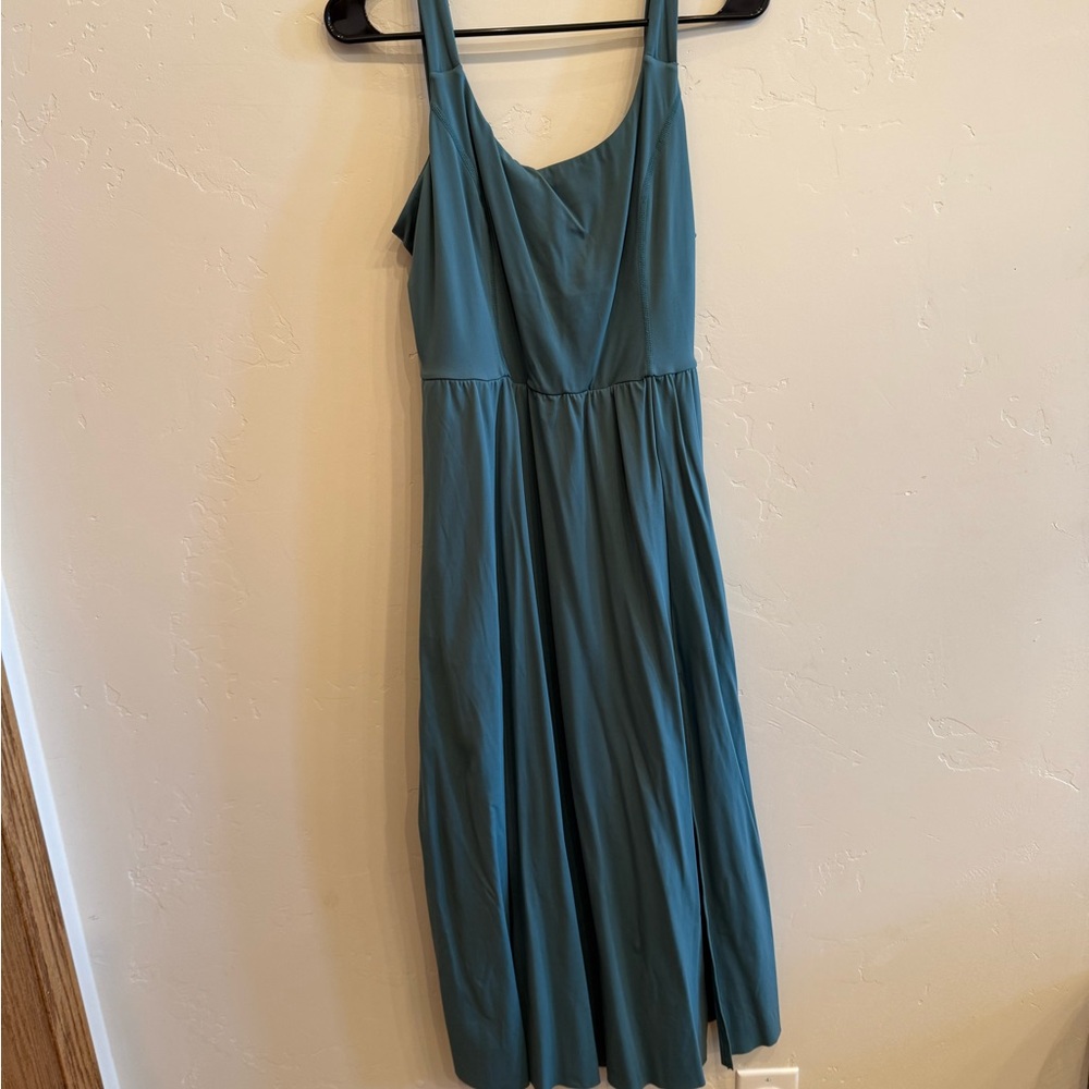 HALARA Teal Maxi Dress